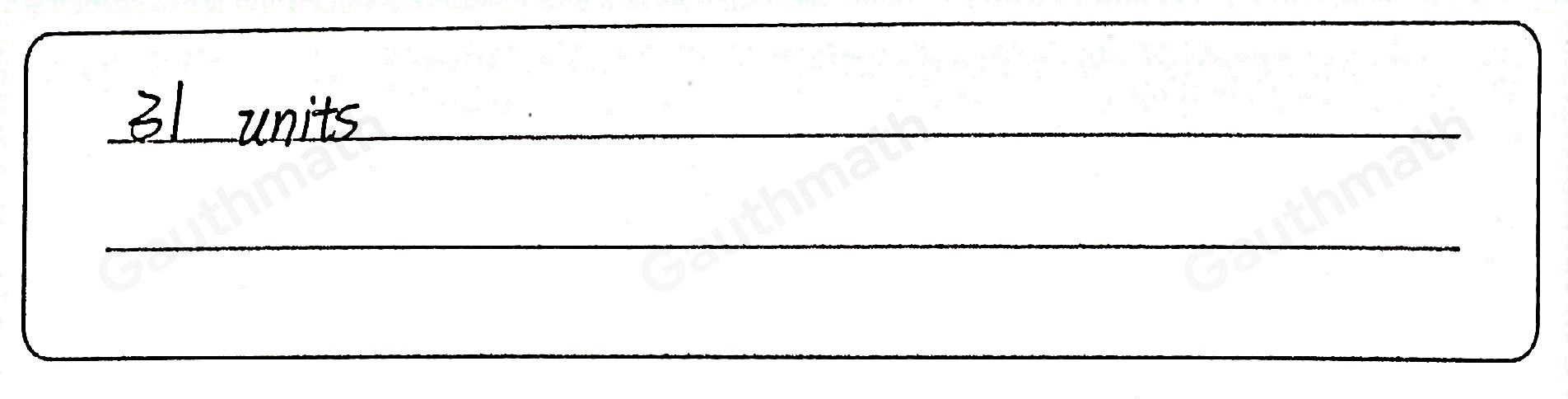 Segment TQ is 26 units long. What is the length of QV? 8 units 26 units 31 units 32 units