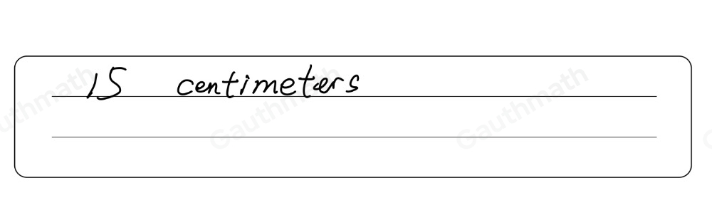 Which is most likely to be the length of a child's shoe? 2 centimeters 2 meters 15 15 meters centimeters